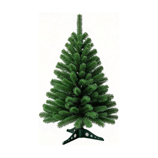 3FT Small Christmas Tree – Premium Mini Xmas Artificial Trees for Home, Tabletop, Office, Apartment, Indoor Holiday Decorations, Easy-Assembly Metal Hinges & Foldable Base (Dark Green)
