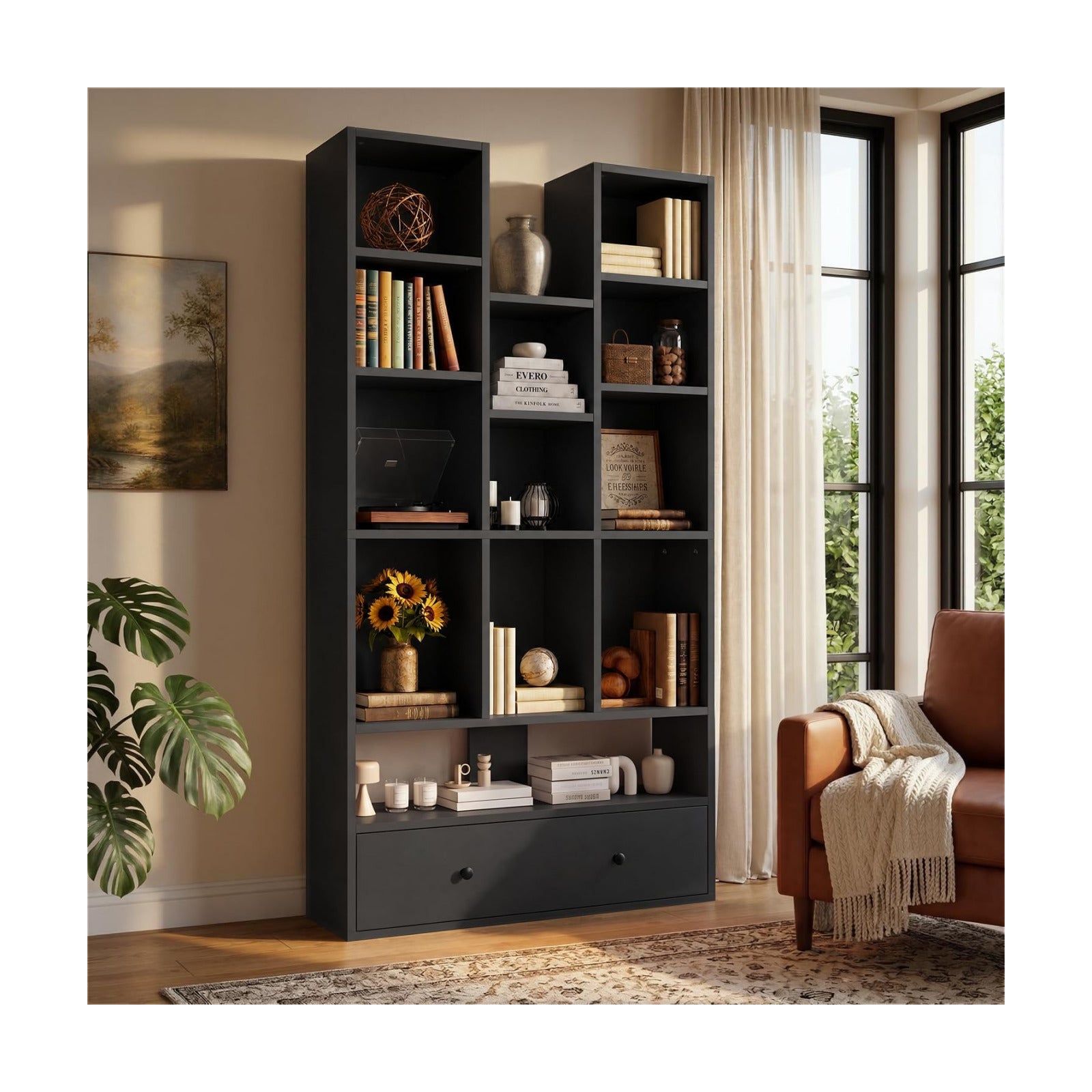 11 Storage Cubes / Black