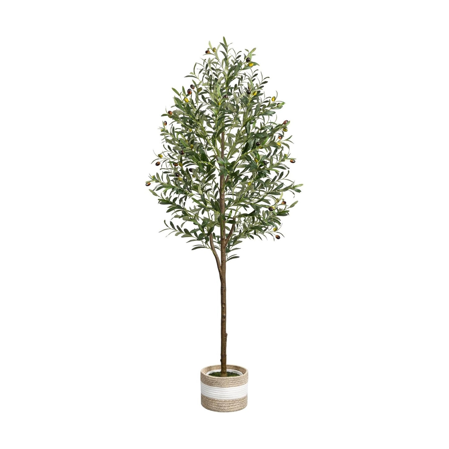Artificial Olive Tree 5.5FT Faux Indoor Decorative Plant