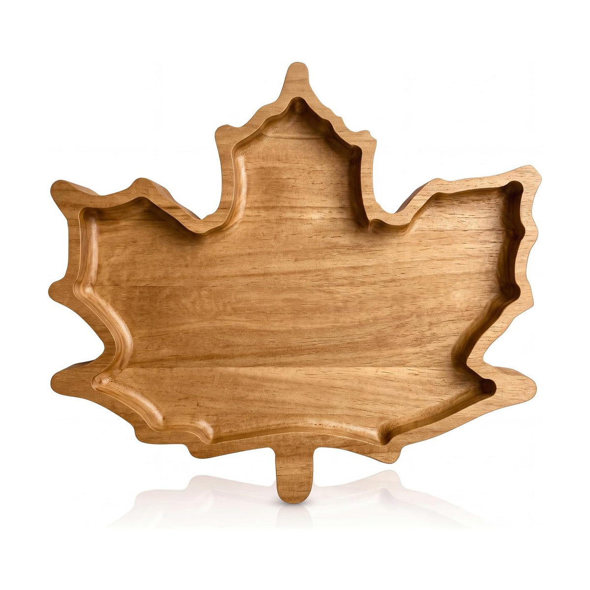 Sliner Maple Leaf Charcuterie Board Wooden Fall Serving Platter Tray Dish