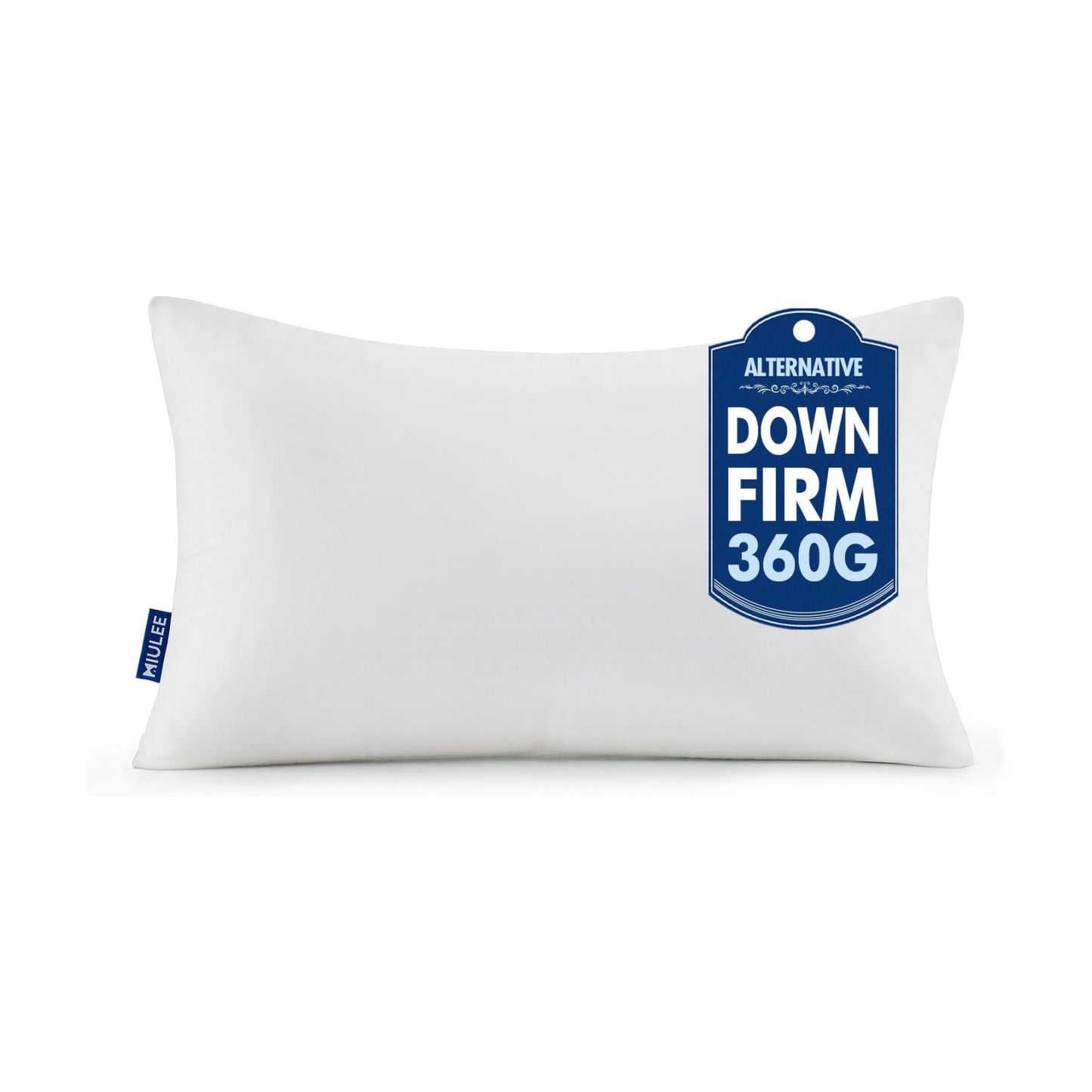 MIULEE 12x20 Throw Pillow Insert, Decorative Pillows for Couch Bed