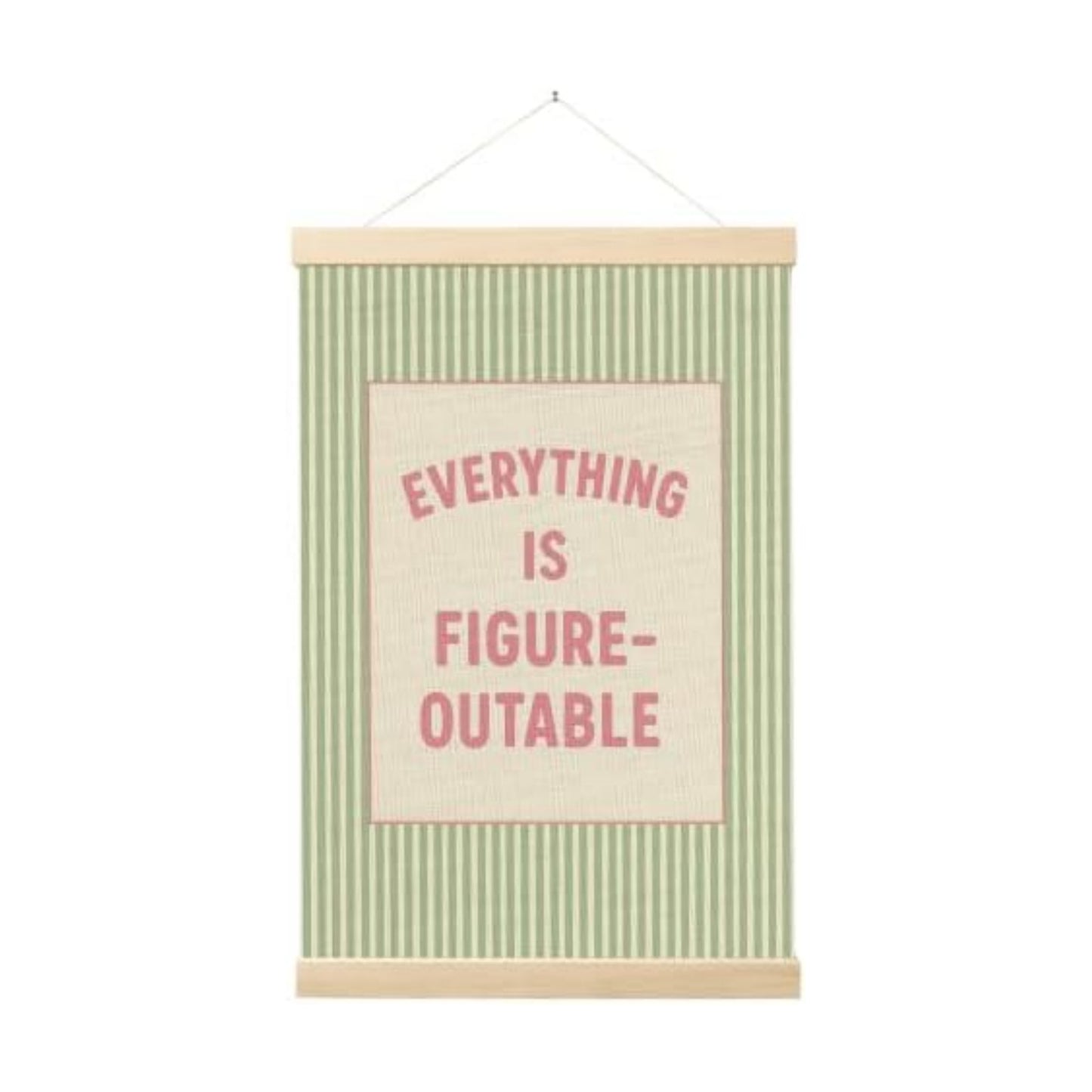 FGFK Positive Affirmations Wall Art Poster Hanger Frame 16x24 Inch