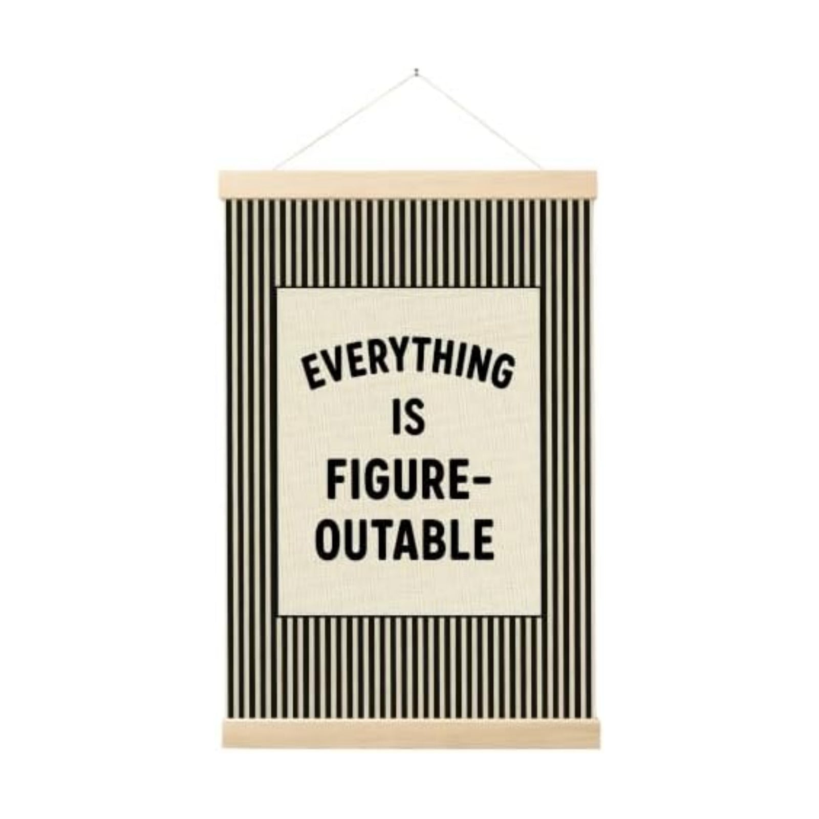 FGFK Positive Affirmations Wall Art Poster Hanger Frame 16x24 Inch