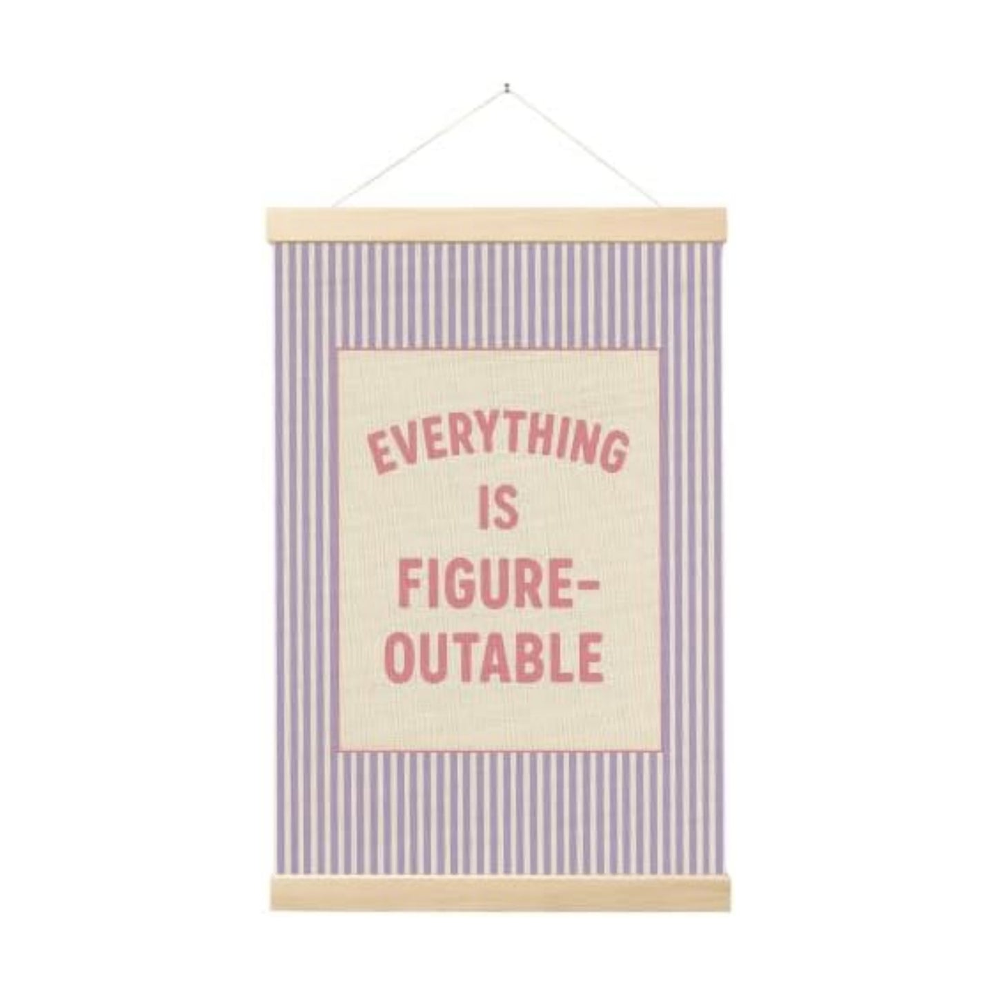 FGFK Positive Affirmations Wall Art Poster Hanger Frame 16x24 Inch