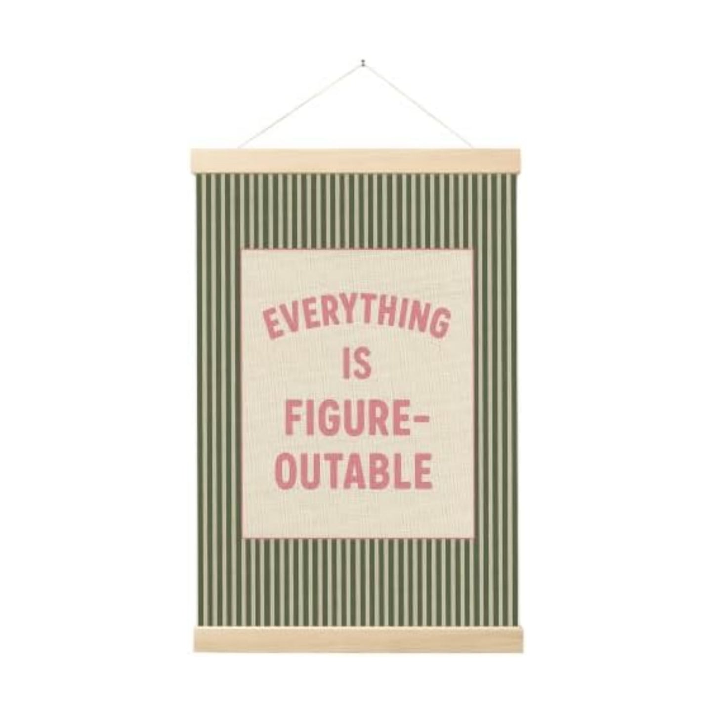 FGFK Positive Affirmations Wall Art Poster Hanger Frame 16x24 Inch