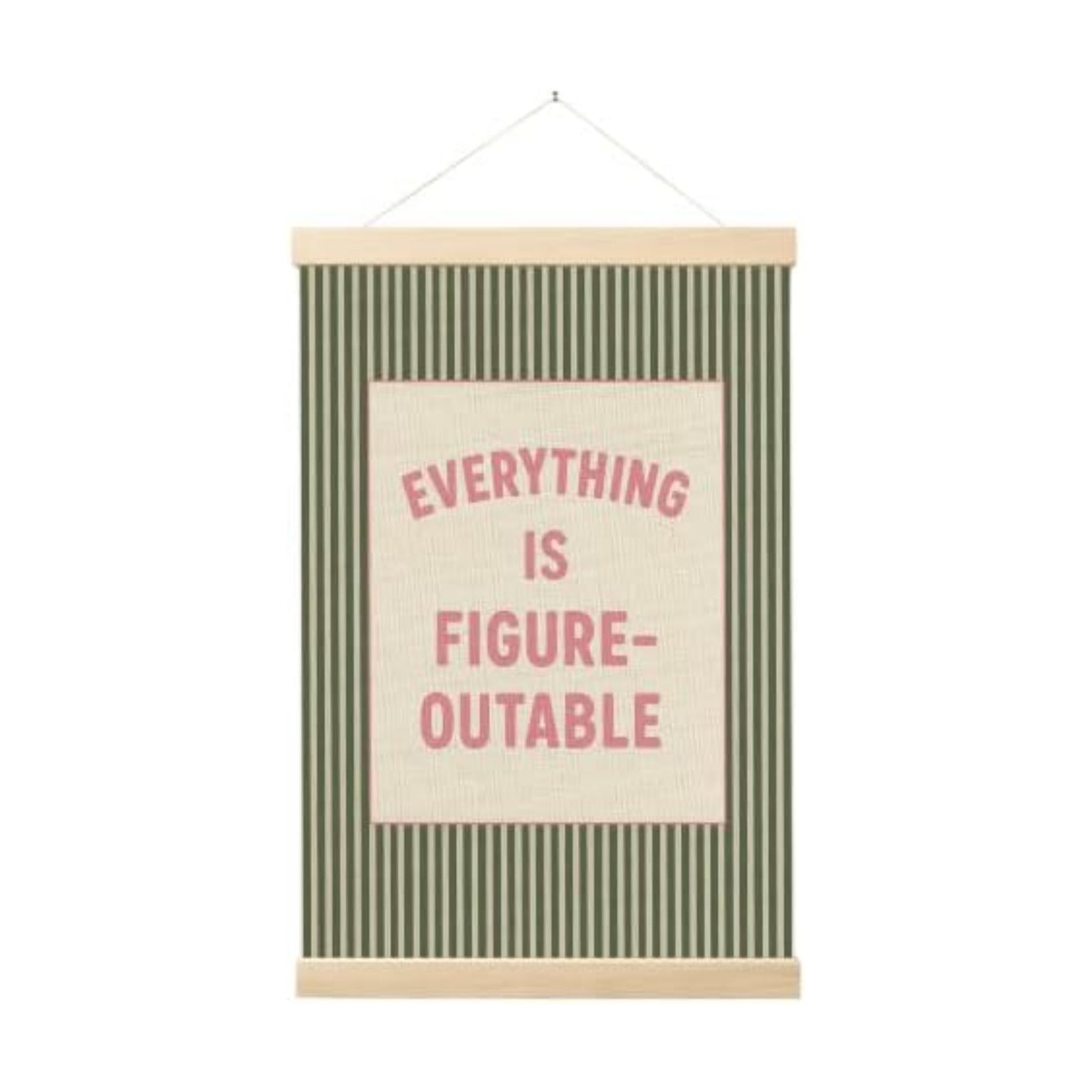 FGFK Positive Affirmations Wall Art Poster Hanger Frame 16x24 Inch
