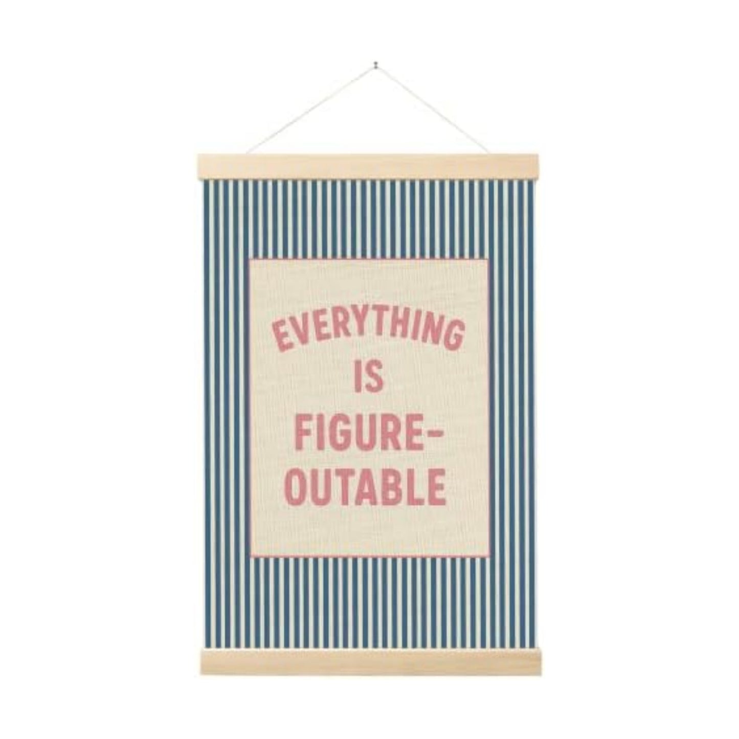FGFK Positive Affirmations Wall Art Poster Hanger Frame 16x24 Inch