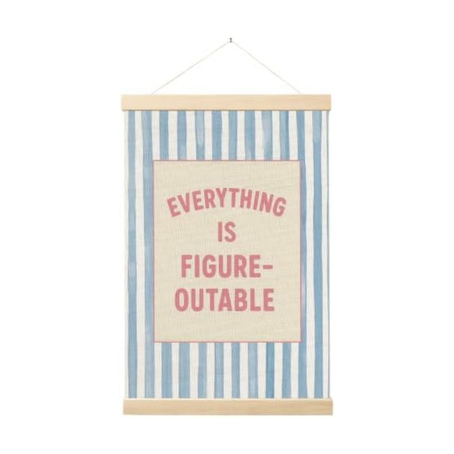 FGFK Positive Affirmations Wall Art Poster Hanger Frame 16x24 Inch