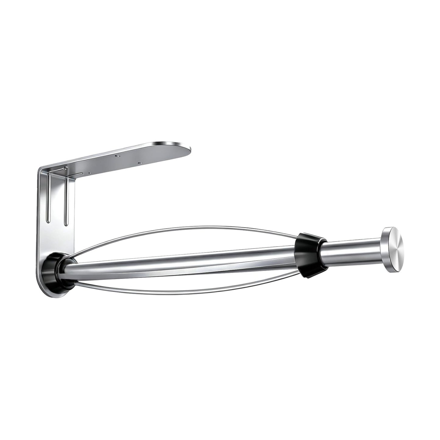Paper Towel Holder, Paper Towel Holder Under Cabinet with Ratchet Mechanism